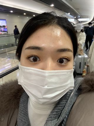 스킨큐어 산다화 비타민c 화이트닝 에센스 30ml — 5점을 준 리뷰어가 2024년 1월 올린 사용 사진