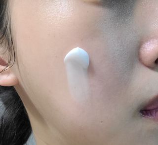 [후르디아] 민감피부 수분크림 비건 아보카도 크림 — 5점을 준 리뷰어가 2022년 1월 올린 사용 사진