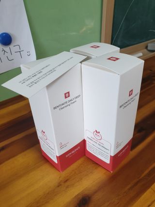 바디셀런스 벤토나이트 데일리 약산성 딥클렌징폼 120ml — 5점을 준 리뷰어가 2022년 2월 올린 사용 사진