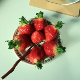 옳음 딸기 논산 설향 딸기 900g 산지직송 — 5점을 준 리뷰어가 2021년 2월 올린 사용 사진