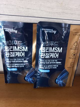 [브이푸드] 옵티MSM 관절케어 (70ml x30포) — 5점을 준 리뷰어가 2022년 6월 올린 사용 사진