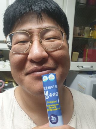 서울약사신협_프로바이오생유산균_2.5G x 100포 — 5점을 준 리뷰어가 2021년 6월 올린 사용 사진