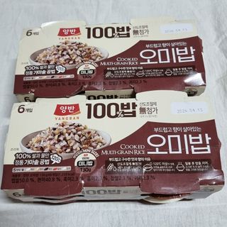 [구매평]양반 동원 양반 100밥 오미밥, 130g, 12개 — 5점을 준 리뷰어가 2025년 4월 올린 사용 사진
