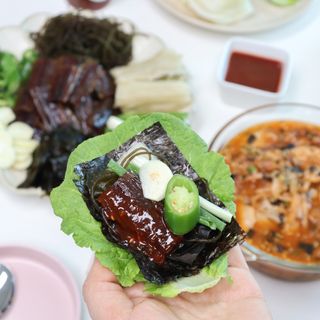 마라도푸드 포항 구룡포 햇 과메기 야채세트 마라도회식당 꽁치 — 5점을 준 리뷰어가 2024년 1월 올린 사용 사진