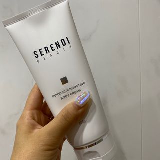 세렌디뷰티 퓨어델라 부스팅 바디크림 — 5점을 준 리뷰어가 2021년 7월 올린 사용 사진