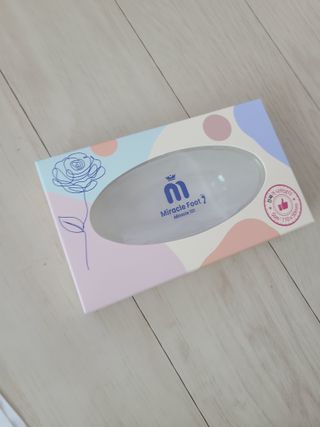 미라클풋 유리발각질제거기 물없이 쓱싹쓱싹 몇번만에 발각질 완벽제거 — 4.5점을 준 리뷰어가 2021년 9월 올린 사용 사진