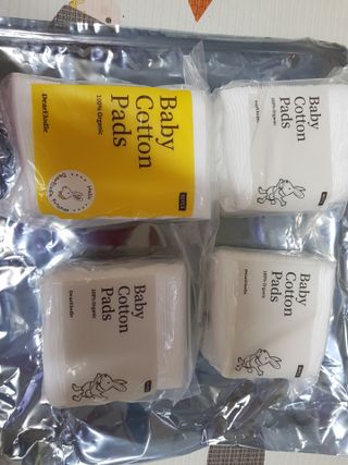 디어엘로디 프리미엄 유기농 유아 솜티슈 40매 3Pack +60매 1Pack 혼합형 — 5점을 준 리뷰어가 2021년 4월 올린 사용 사진