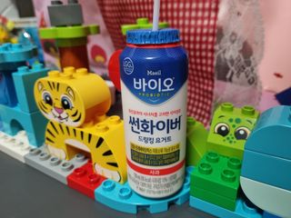 LIVE 매일바이오 썬화이버 드링킹 요거트 — 5점을 준 리뷰어가 2022년 8월 올린 사용 사진
