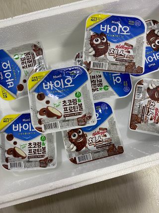 매일바이오 토핑요거트 — 5점을 준 리뷰어가 2021년 5월 올린 사용 사진