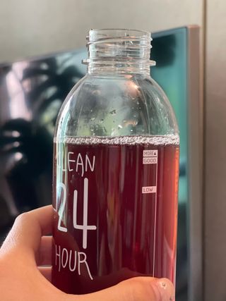 클린24시간 1BOX(5포) + 전용보틀(500ml) — 5점을 준 리뷰어가 2023년 4월 올린 사용 사진