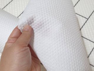 부직포나라 중금속유해물질ZERO 뜯어쓰는 주방 일회용수세미 60매 2매 — 5점을 준 리뷰어가 2022년 9월 올린 사용 사진