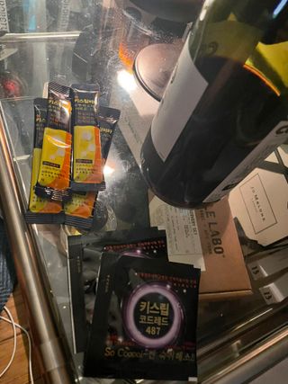 [키스립] 근복적인 숙취원인 해결 숙취해소제 키스립 코드레드487 2팩 & 뉴키스립비타 1box  set — 5점을 준 리뷰어가 2022년 3월 올린 사용 사진