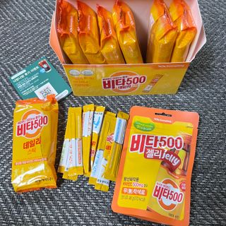 광동생활건강 [광동] 비타500데일리스틱 70포+쇼핑백+구미3개 — 5점을 준 리뷰어가 2021년 12월 올린 사용 사진