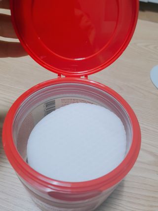 메디필 레드 락토 콜라겐 필링패드 — 5점을 준 리뷰어가 2021년 3월 올린 사용 사진