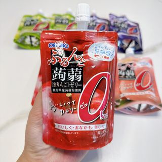ORIHIRO 오리히로 곤약젤리 제로칼로리 130g 4종 4팩(맛별로 1팩씩) — 5점을 준 리뷰어가 2023년 1월 올린 사용 사진