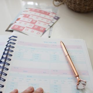 리훈 리뉴얼 오늘쓰임 가계부 용돈기입장 금전납출부 캐쉬북 만년 — 5점을 준 리뷰어가 2023년 3월 올린 사용 사진