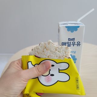 네이처오다 달칩 초코샌드 — 5점을 준 리뷰어가 2021년 1월 올린 사용 사진