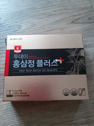 서울약사신협_투데이홍삼정플러스스틱_10g x 30포 — 5점을 준 리뷰어가 2021년 5월 올린 사용 사진