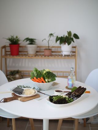 마라도푸드 포항 구룡포 햇 과메기 야채세트 마라도회식당 꽁치 — 5점을 준 리뷰어가 2023년 10월 올린 사용 사진