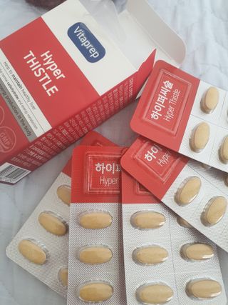 뉴트리션팩토리 비타프렙 하이퍼씨슬 밀크씨슬 900mg — 5점을 준 리뷰어가 2021년 9월 올린 사용 사진