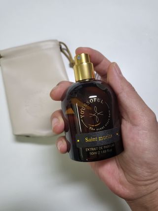 유쏘풀 익스프레 드 퍼퓸 50ml 4종  [세인트 모리츠] [베리섹시] [상탈 세콰이아] [엠포리아 코튼] 중 택 1 — 4.5점을 준 리뷰어가 2022년 3월 올린 사용 사진