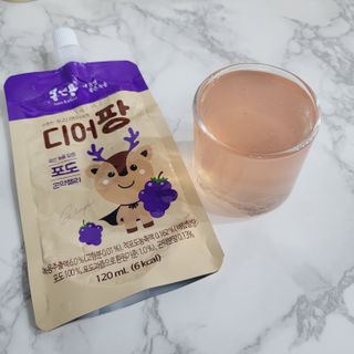 [몸엔용] 우리 아이 건강간식, 달콤한 녹용곤약젤리 디어팡 4종 — 5점을 준 리뷰어가 2022년 4월 올린 사용 사진