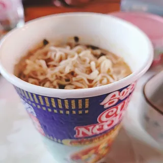 NISSIN 닛신 컵누들  4종 - 씨푸드오리지날, 씨푸드 스파이시, 씨푸드 커리, 씨푸드 XO소스 — 4점을 준 리뷰어가 2022년 2월 올린 사용 사진