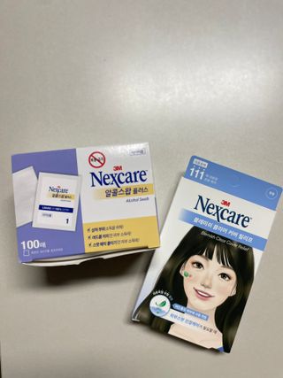 3M 넥스케어 블레미쉬 여드름패치 릴리프 111매(짜기 전 케어) +알코올스왑 증정 — 5점을 준 리뷰어가 2024년 7월 올린 사용 사진