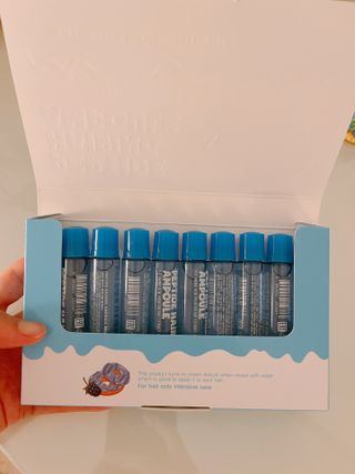 썸헤어 / SUMHAIR 썸헤어 헤어링 앰플 2종 중 택1 — 4점을 준 리뷰어가 2021년 5월 올린 사용 사진