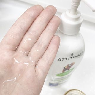 에티튜드 천연 주방세제 그린애플앤바질 향 700ml 1종 주방세제 EWG올그린 순한 비건 세제 — 4점을 준 리뷰어가 2022년 10월 올린 사용 사진