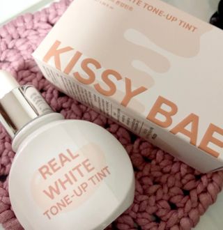 KISSY BAE 키시베이 키시베이 리얼화이트 톤업틴트 — 5점을 준 리뷰어가 2021년 8월 올린 사용 사진