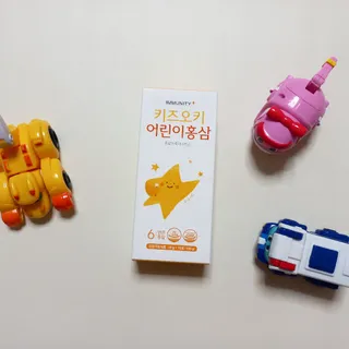 [이뮤니티플러스]우리아이 면역오키, 건강오키 _ 키즈오키 어린이홍삼 10포 1box — 4점을 준 리뷰어가 2022년 1월 올린 사용 사진