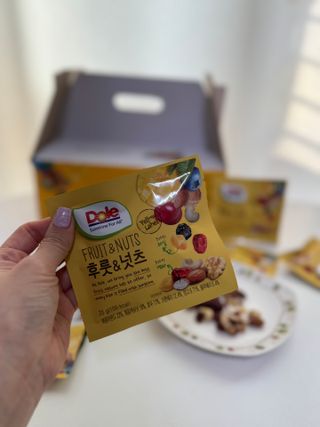 돌 [Dole] 후룻&넛츠 블랙/옐로우/레드라벨 (맛 랜덤발송) — 5점을 준 리뷰어가 2025년 1월 올린 사용 사진