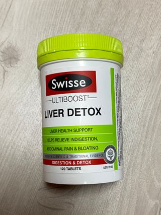 Swisse 스위스 리버디톡스 120정 — 5점을 준 리뷰어가 2021년 2월 올린 사용 사진