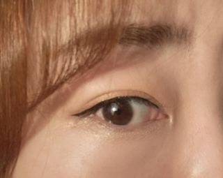 [MONDRAW] 몬드로우 붓펜 아이라이너 — 5점을 준 리뷰어가 2022년 1월 올린 사용 사진