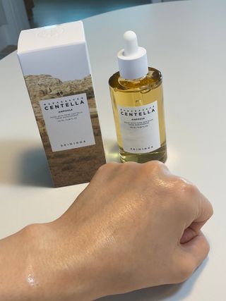 [스킨1004] 마다가스카르 센텔라 앰플 100ml — 5점을 준 리뷰어가 2024년 5월 올린 사용 사진
