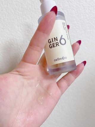 GINGER6 라이크 화이트 스노우 세럼 — 5점을 준 리뷰어가 2021년 10월 올린 사용 사진