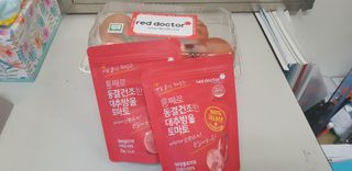 레드닥터 완숙토마토 + 통째로 동결건조한 대추방울토마토 — 4.5점을 준 리뷰어가 2022년 12월 올린 사용 사진