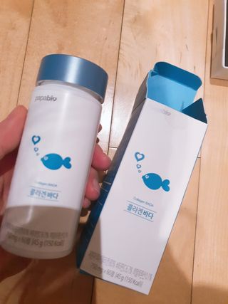 파파비오랩 승무원 콜라겐 콜라겐바다 — 5점을 준 리뷰어가 2021년 1월 올린 사용 사진