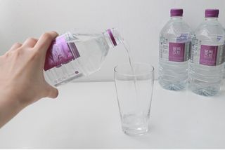 몽베스트 MONTBEST 1L 12입 — 5점을 준 리뷰어가 2022년 2월 올린 사용 사진