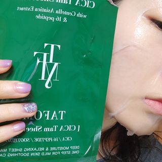 타포미 시카 탐 시트 마스크 27ml — 5점을 준 리뷰어가 2023년 2월 올린 사용 사진