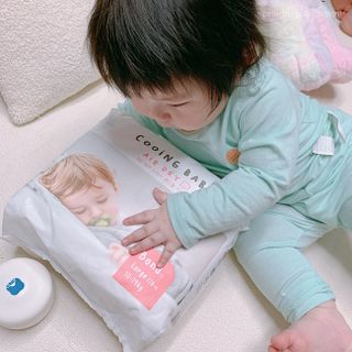 쿠잉 에어드라이  풀커버 밴드기저귀 (S/M/L) 1팩 — 5점을 준 리뷰어가 2023년 1월 올린 사용 사진