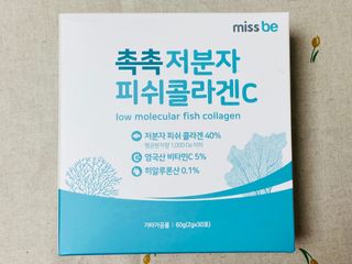 미스비 촉촉 저분자 피쉬콜라겐C — 5점을 준 리뷰어가 2021년 7월 올린 사용 사진