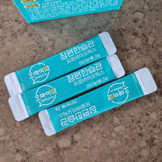 [유산균] 오마이락 장편한습관 프로바이오틱스 30P — 5점을 준 리뷰어가 2022년 11월 올린 사용 사진
