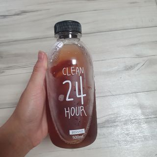 클린24시간 1BOX(5포) + 전용보틀(500ml) — 5점을 준 리뷰어가 2022년 8월 올린 사용 사진