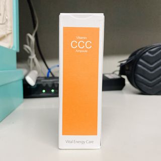 더마 사이언스 비타민 CCC 앰플 기미 브라이트닝 세럼 30ml — 5점을 준 리뷰어가 2021년 8월 올린 사용 사진