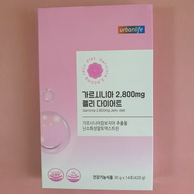 [얼굴반쪽 가르시니아 2,800mg] x 14포 1주 젤리 다이어트 보조제 체지방감소 리뷰 사진
