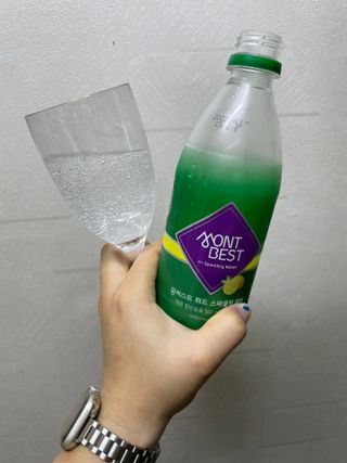 몽베스트 Montbest with Sparkling water Lemon OR Lime 20병(랜덤) — 5점을 준 리뷰어가 2021년 10월 올린 사용 사진
