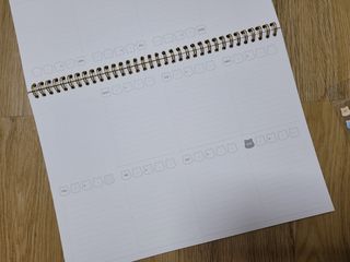 리훈 곰부 체크리스트+ 곰부 리무버블스티커 1장 — 5점을 준 리뷰어가 2021년 5월 올린 사용 사진