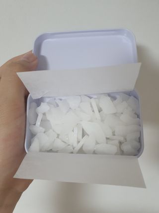 [아이스칩스] 무설탕 비건 자일리톨 캔디 7종 2개기준 — 5점을 준 리뷰어가 2021년 6월 올린 사용 사진